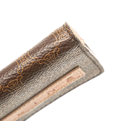 Celine Macadam Coated Canvas Coin Pouch