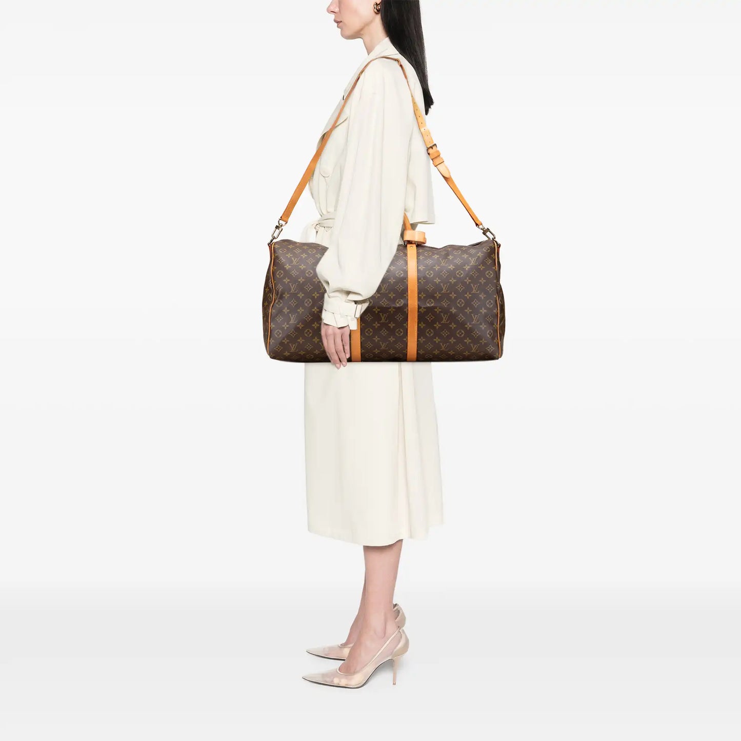 Louis Vuitton Monogram Keepall Bandouliere 60