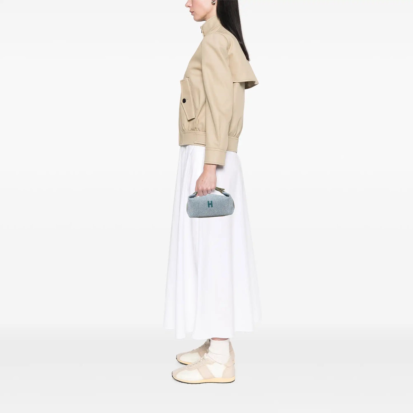 Hermès Small Wool Bride A Brac H Natte Case