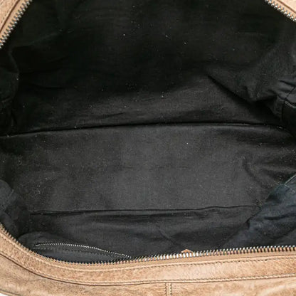 Balenciaga Mini Lambskin Motocross Classic Folder Business Bag