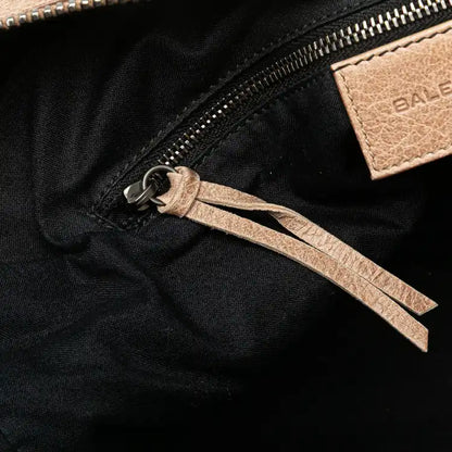 Balenciaga Mini Lambskin Motocross Classic Folder Business Bag