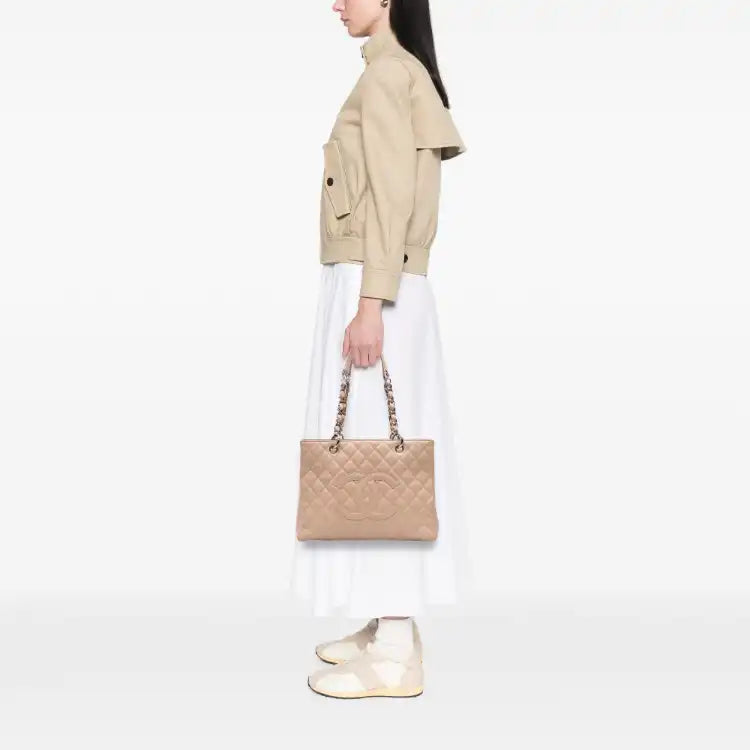 Chanel Caviar Grand Shopping Tote