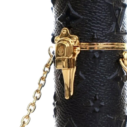 Louis Vuitton Monogram  Embossed Lipstick Chain Case