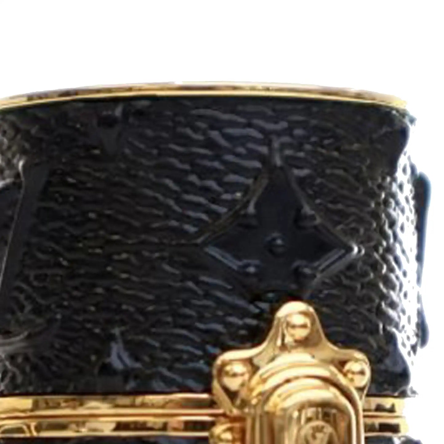 Louis Vuitton Monogram  Embossed Lipstick Chain Case