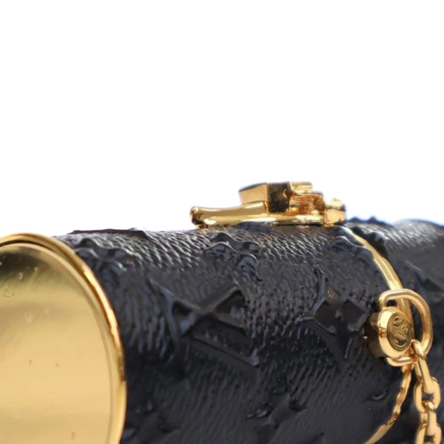 Louis Vuitton Monogram  Embossed Lipstick Chain Case