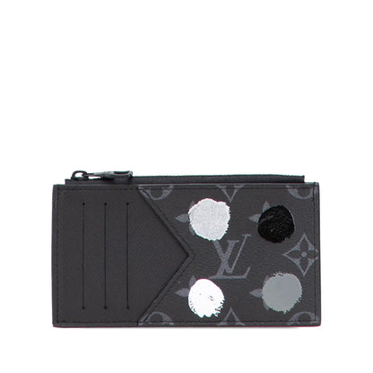 Louis Vuitton Yayoi Kusama Monogram Eclipse Coin Card Holder