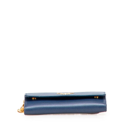 Prada Saffiano Card Holder on Chain