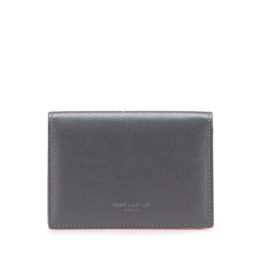 Saint Laurent Grain de Poudre Business Card Holder