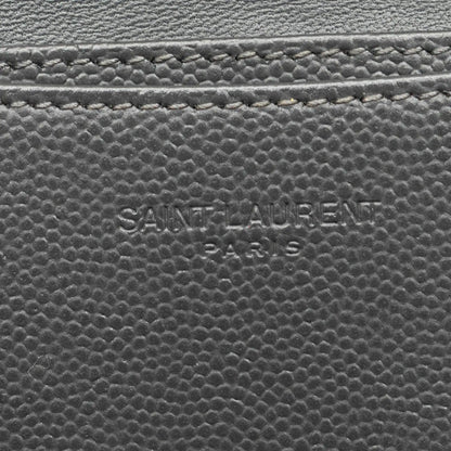 Saint Laurent Grain de Poudre Business Card Holder