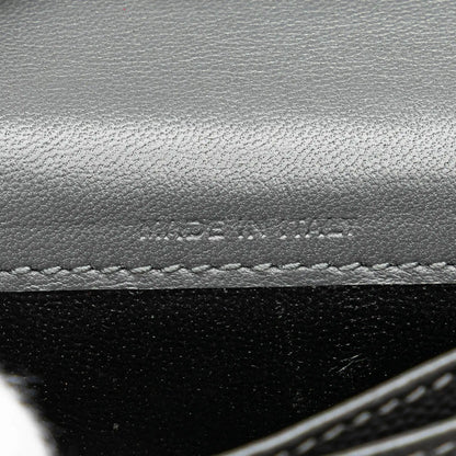 Saint Laurent Grain de Poudre Business Card Holder