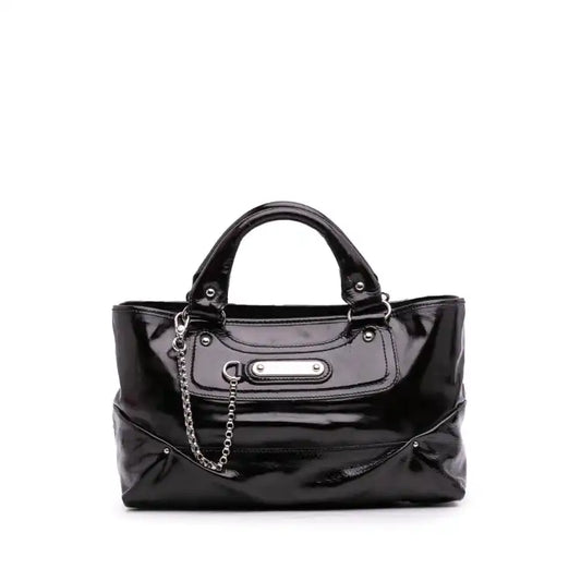 Celine Patent Boogie Handbag