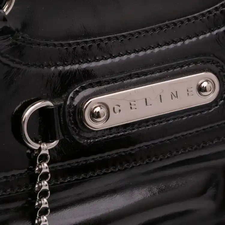 Celine Patent Boogie Handbag