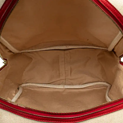 Hermès Toile and Clemence Victoria Messenger Bag