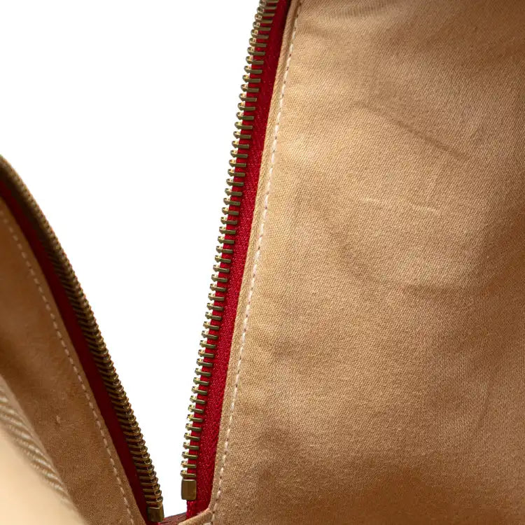 Hermès Toile and Clemence Victoria Messenger Bag