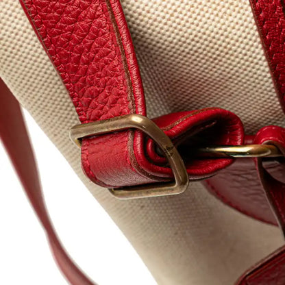 Hermès Toile and Clemence Victoria Messenger Bag