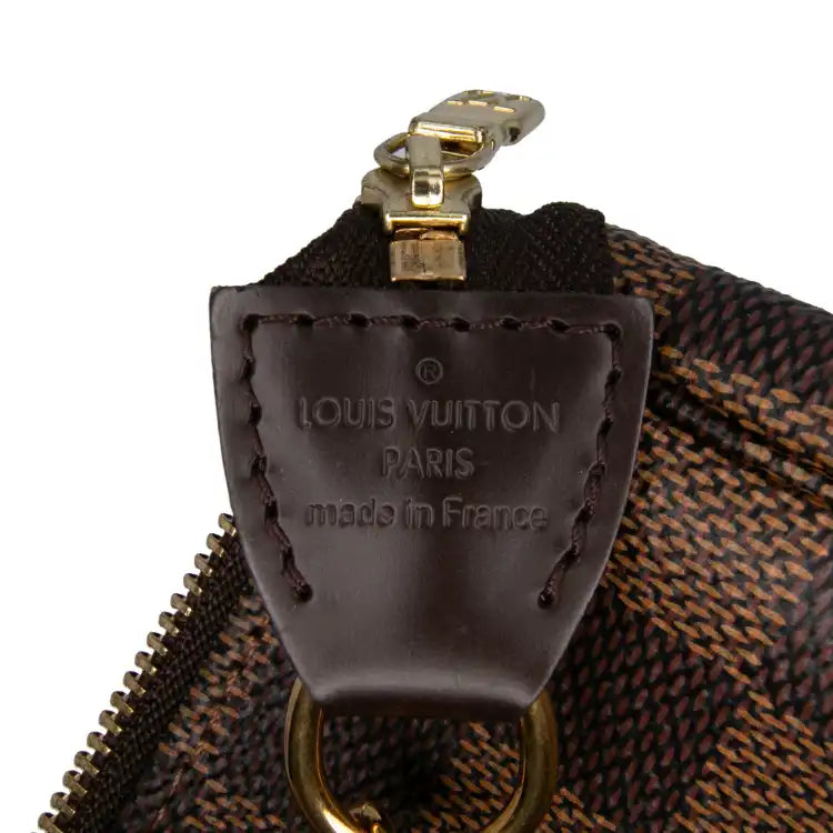 Louis Vuitton Damier Ebene Mini Pochette Accessoires