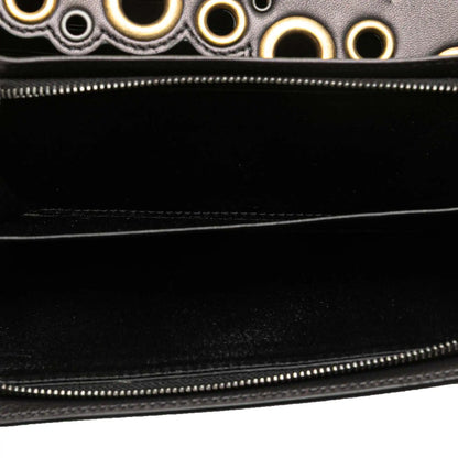 Bottega Veneta Nappa Intrecciato Grommet Scalloped Edge Long Wallet