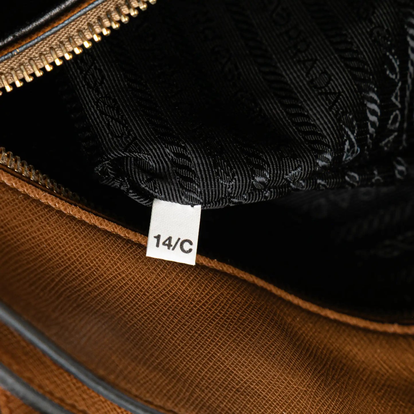 Prada Saffiano Soft Triple Pocket Satchel