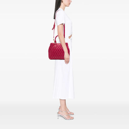 Miu Miu Matelasse Nappa Satchel