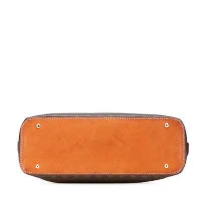Celine Macadam Coated Canvas Handbag
