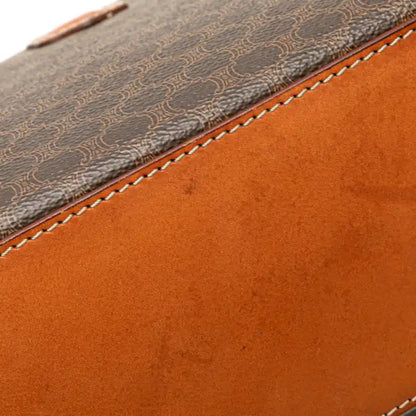 Celine Macadam Coated Canvas Handbag