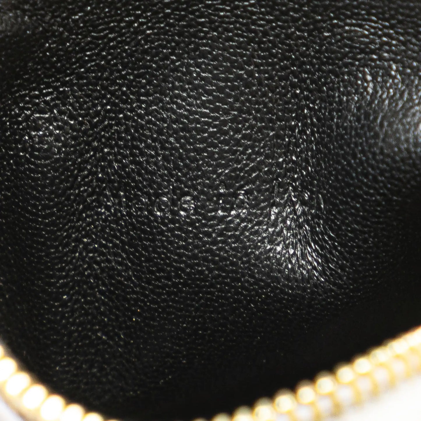 Celine Bicolor Leather Key Ring Coin Pouch