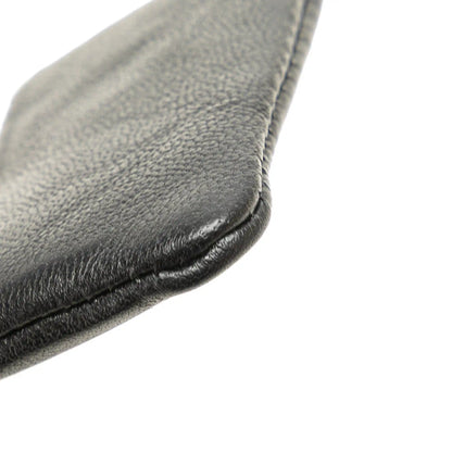 Celine Bicolor Leather Key Ring Coin Pouch