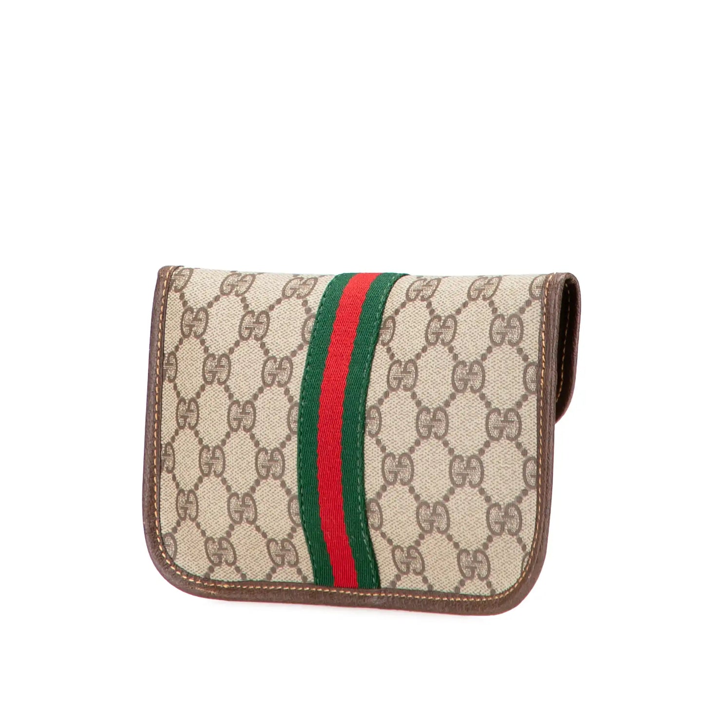 Gucci GG Supreme Web Pouch