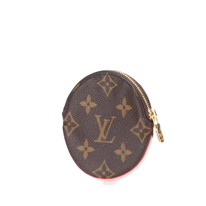 Louis Vuitton Monogram Vivienne Christmas Animation Swing Ride Round Coin Purse