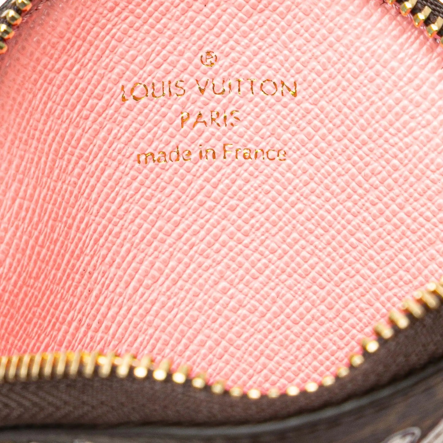 Louis Vuitton Monogram Vivienne Christmas Animation Swing Ride Round Coin Purse