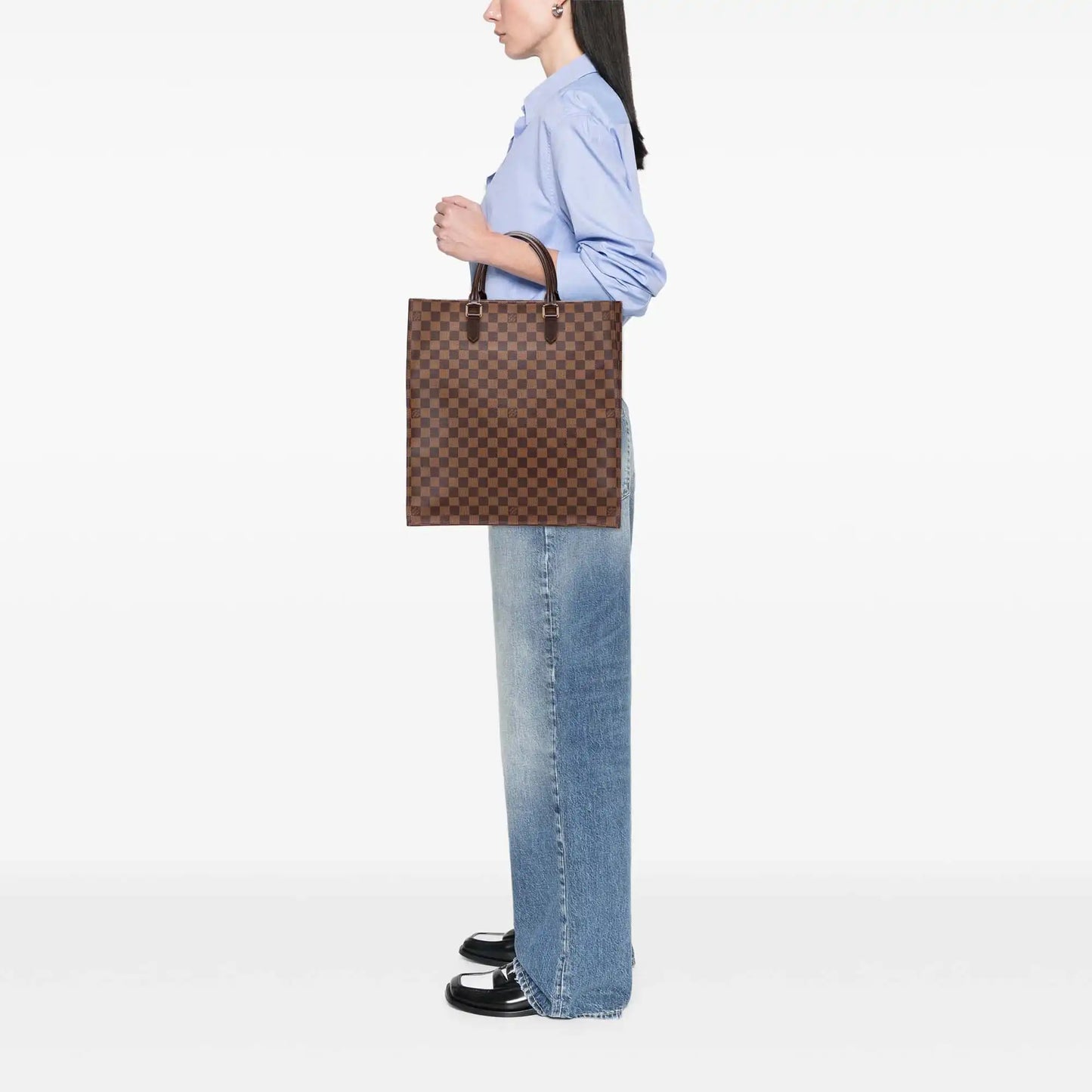 Louis Vuitton Damier Ebene Sac Plat