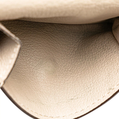 Louis Vuitton Leather Lockmini Compact Wallet
