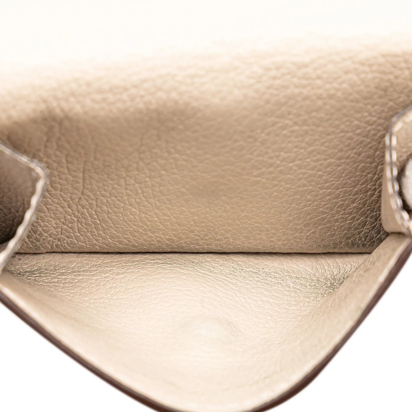 Louis Vuitton Leather Lockmini Compact Wallet