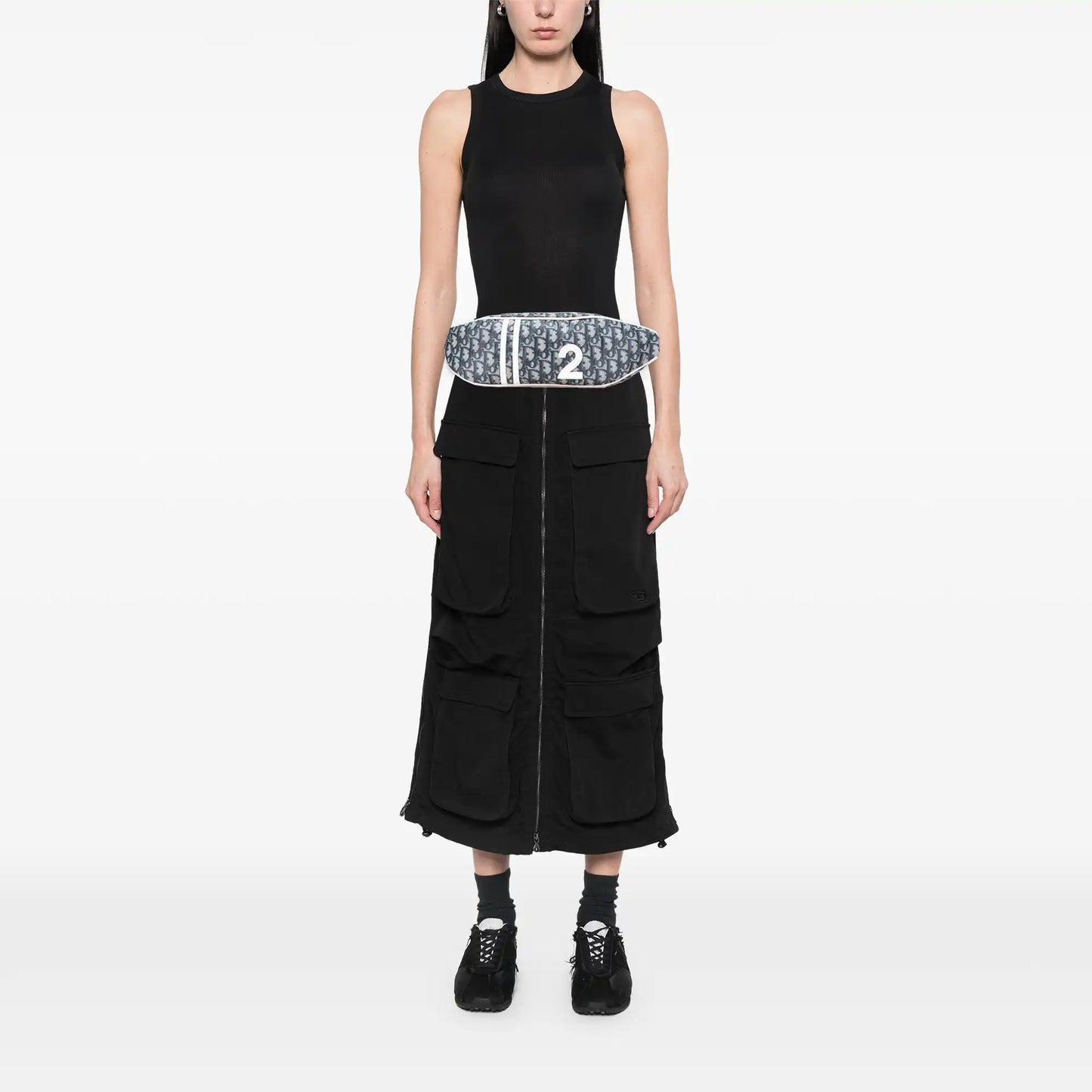 Dior Diorissimo Trotter Canvas Belt Bag
