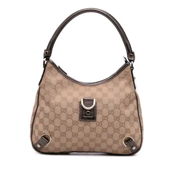 Gucci GG Canvas Abbey D Ring Shoulder Bag