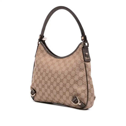 Gucci GG Canvas Abbey D Ring Shoulder Bag