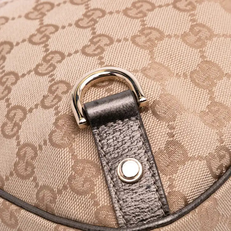 Gucci GG Canvas Abbey D Ring Shoulder Bag