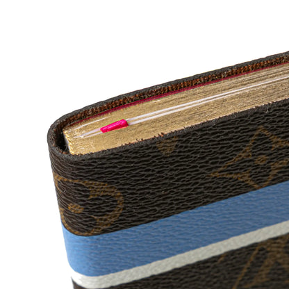 Louis Vuitton Monogram Christmas Animation Bears on Skis Clemence Notebook