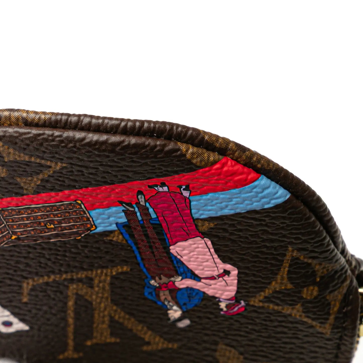 Louis Vuitton Monogram Transatlantic Cruises Round Coin Purse