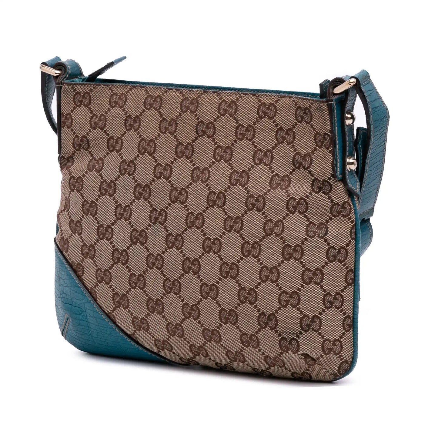 Gucci GG Canvas Hasler Web Crossbody