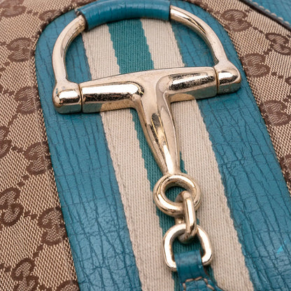 Gucci GG Canvas Hasler Web Crossbody