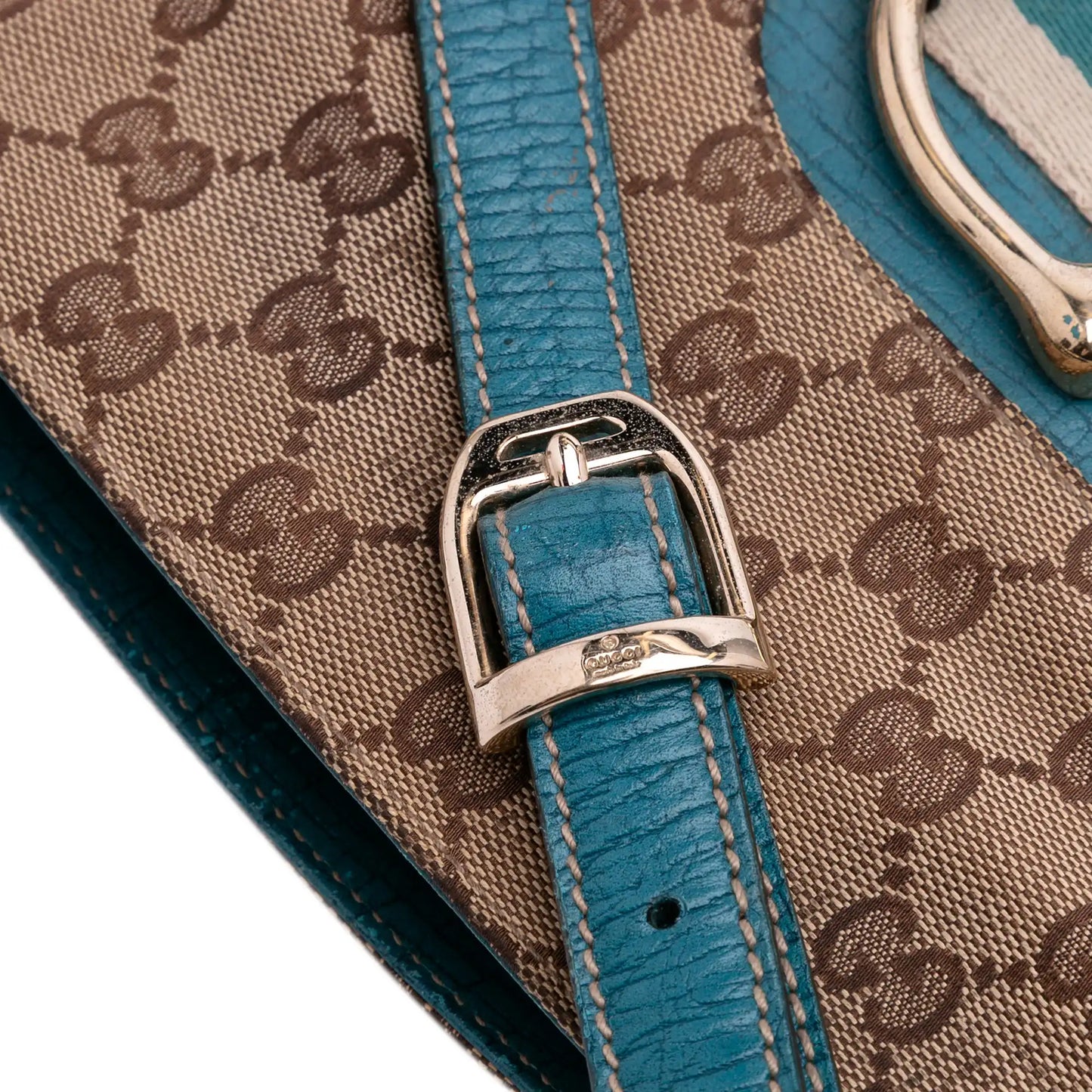 Gucci GG Canvas Hasler Web Crossbody