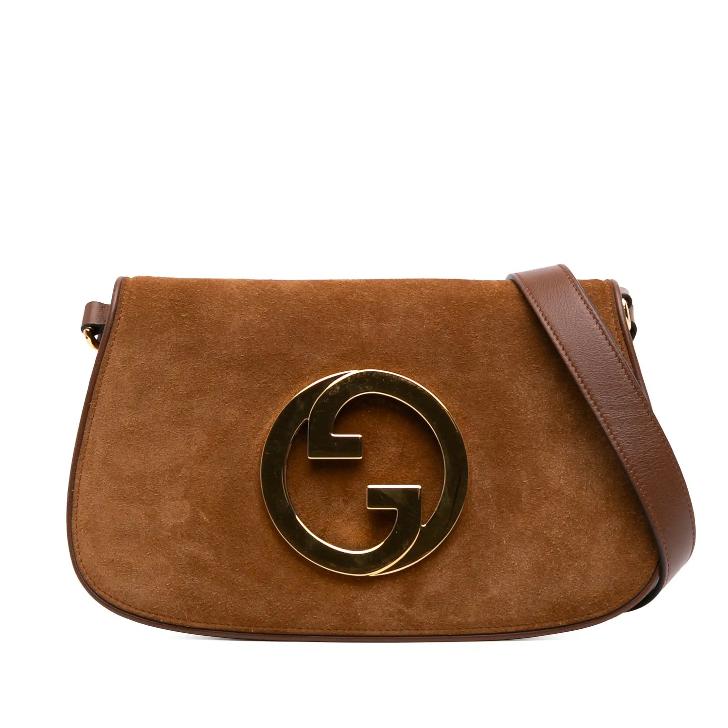 Gucci Small Suede Blondie Satchel