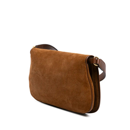 Gucci Small Suede Blondie Satchel