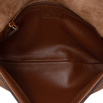 Gucci Small Suede Blondie Satchel