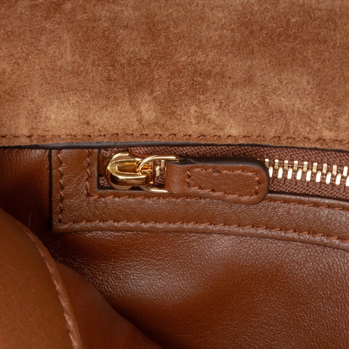 Gucci Small Suede Blondie Satchel