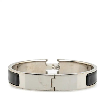 Hermès Narrow Enamel Clic H Bracelet PM