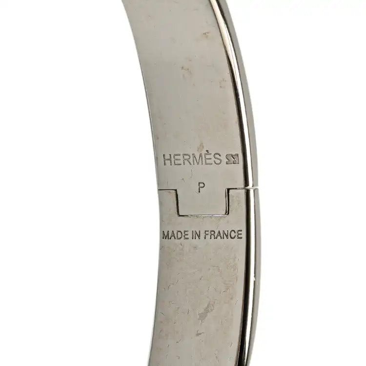 Hermès Narrow Enamel Clic H Bracelet PM