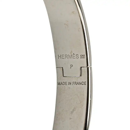 Hermès Narrow Enamel Clic H Bracelet PM