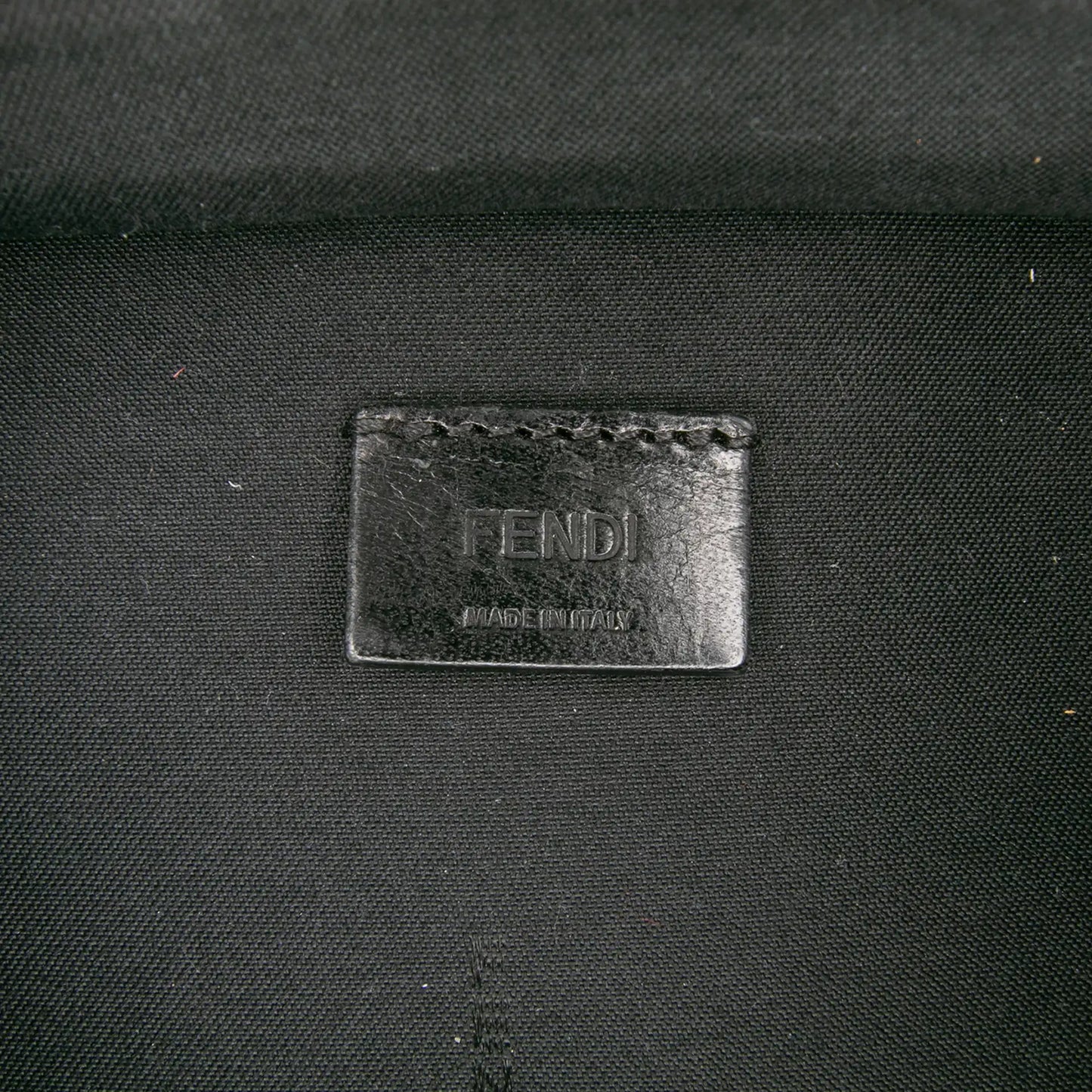 Fendi Mini Zucchino Recycled Jacquard Trolley Satchel